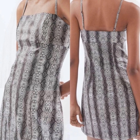Urban Outfitters Dresses & Skirts - Urban Outfitters Snakeskin Print Dress Spaghetti Strap